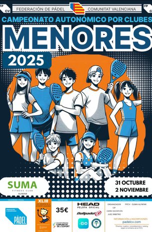 CTO AUTONOMICO CLUBES MENORES 2025